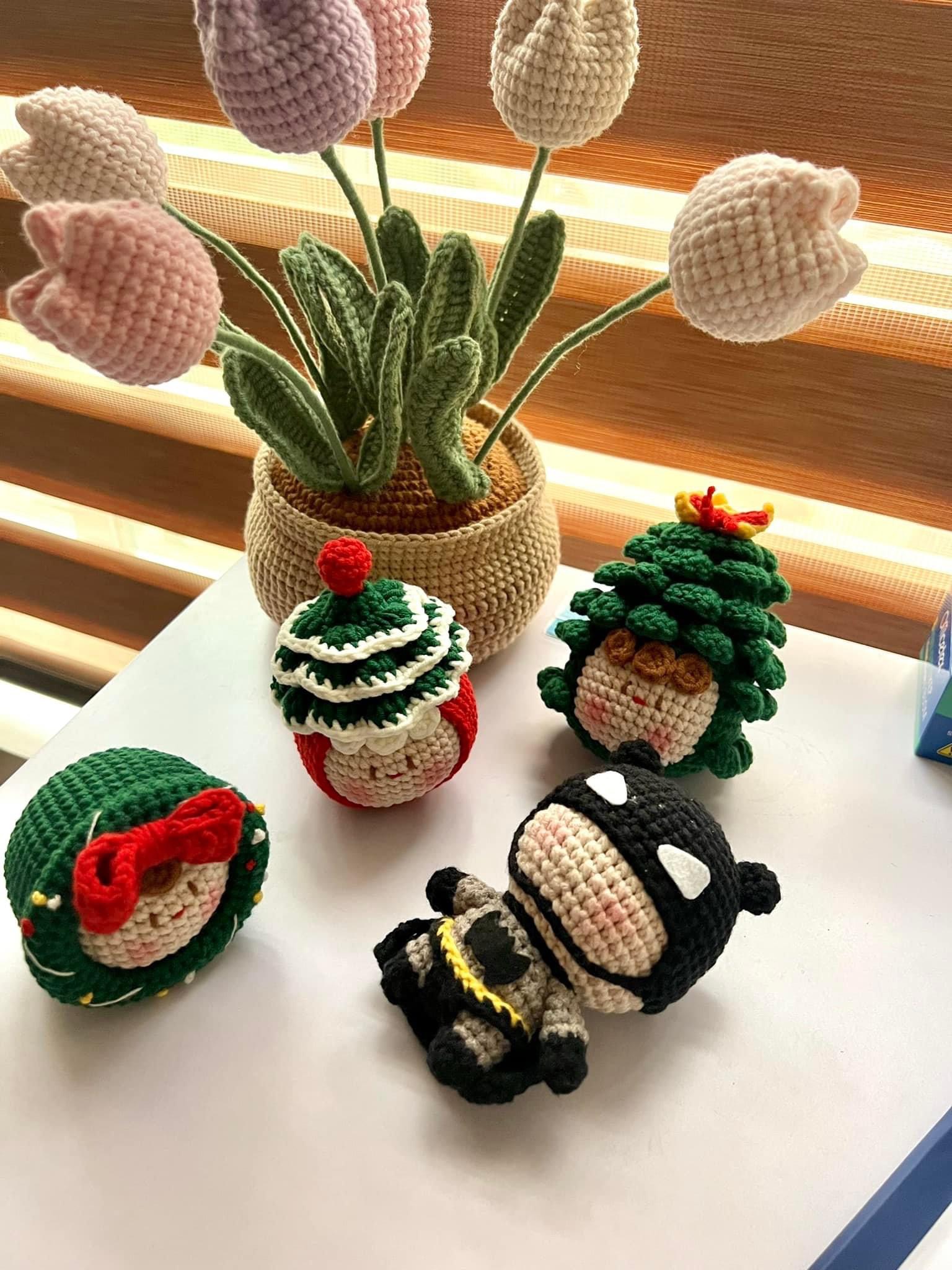 Móc khoá len mochi các loại (handmade100%)