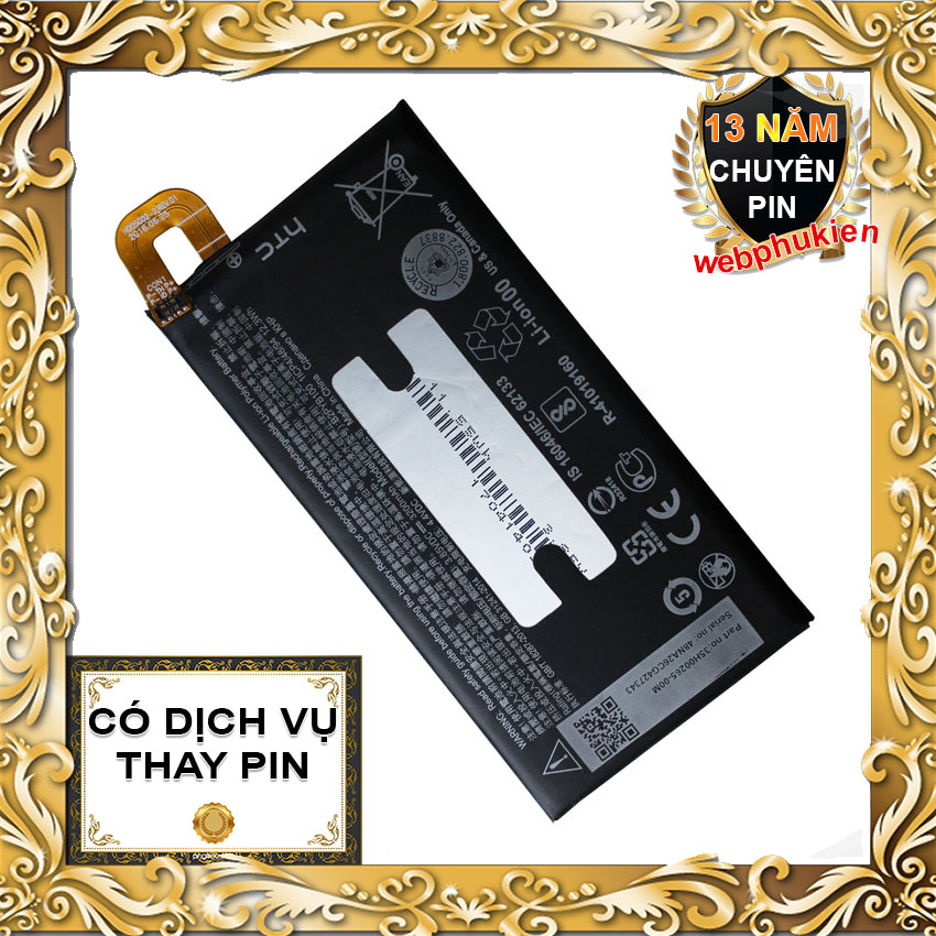 Pin Scud cho HTC 10 EVO (B2PYB100) dung lượng 3200mAh