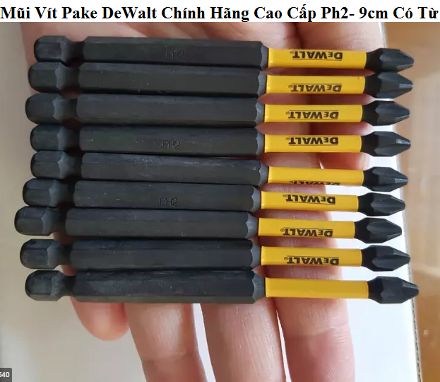 Mũi Vít DeWalt  Chính Hãng Cao cấp Ph2- 9cm