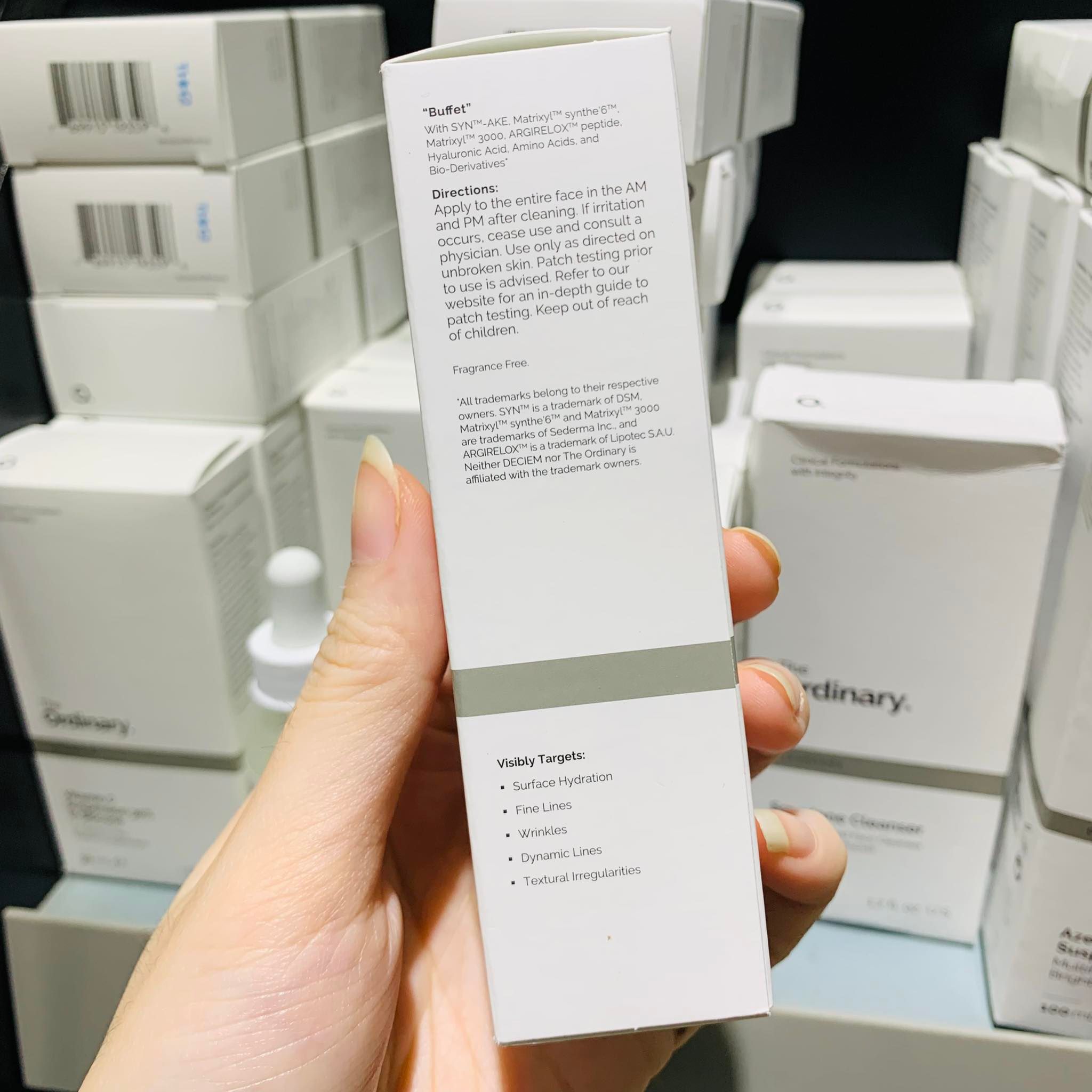 [HCM][Saigon Scent] Tinh chất chống lão hóa Serum The Ordinary “Buffet” ( 30mL )