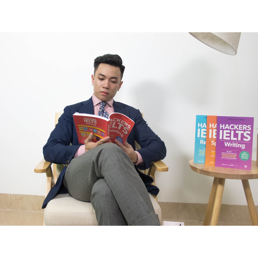 Sách - Combo Hackers IELTS (4 cuốn)