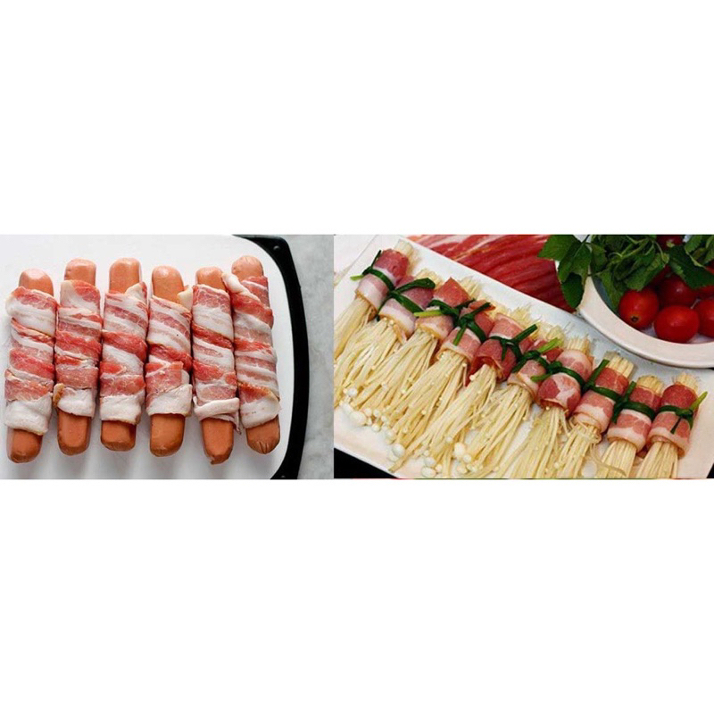 Xông khói Thịt Ba rọi heo cắt lát 500gr (giao tphcm)