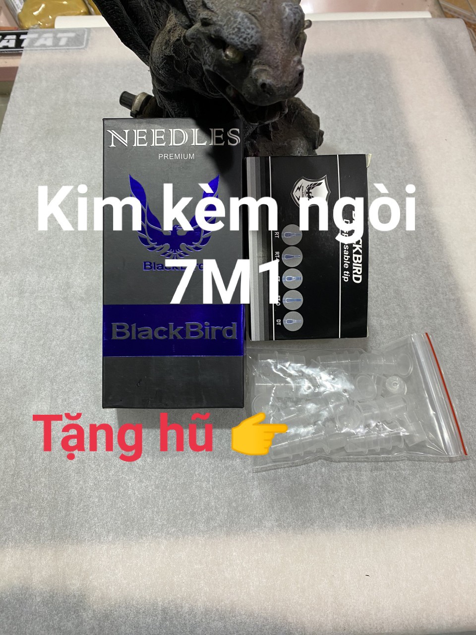 🎁 50 kim xăm và ngòi 7M1 đánh bóng
