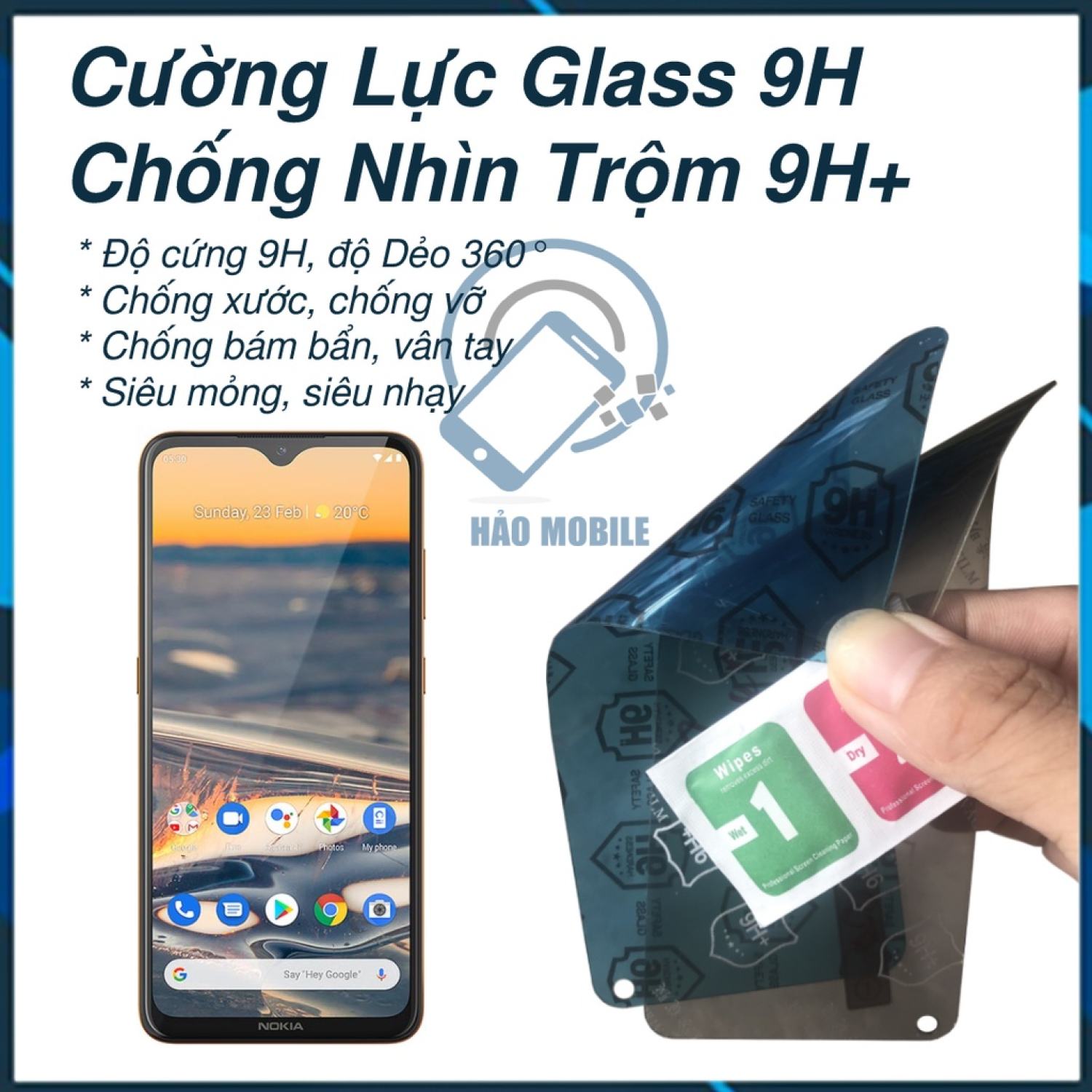 Dán cường lực dẻo nano Nokia 5.3