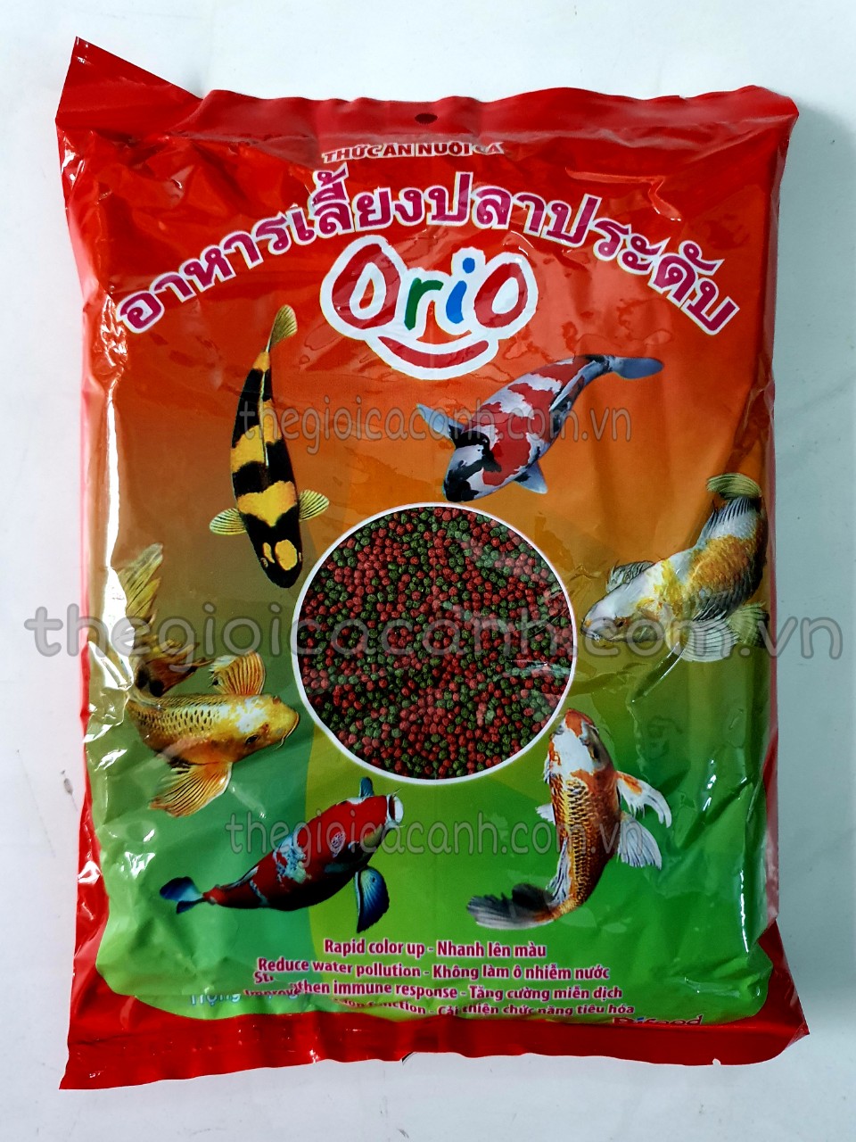 THỨC ĂN CÁ CẢNH ORIO 500gr cho cá koi, cá cảnh nhỏ