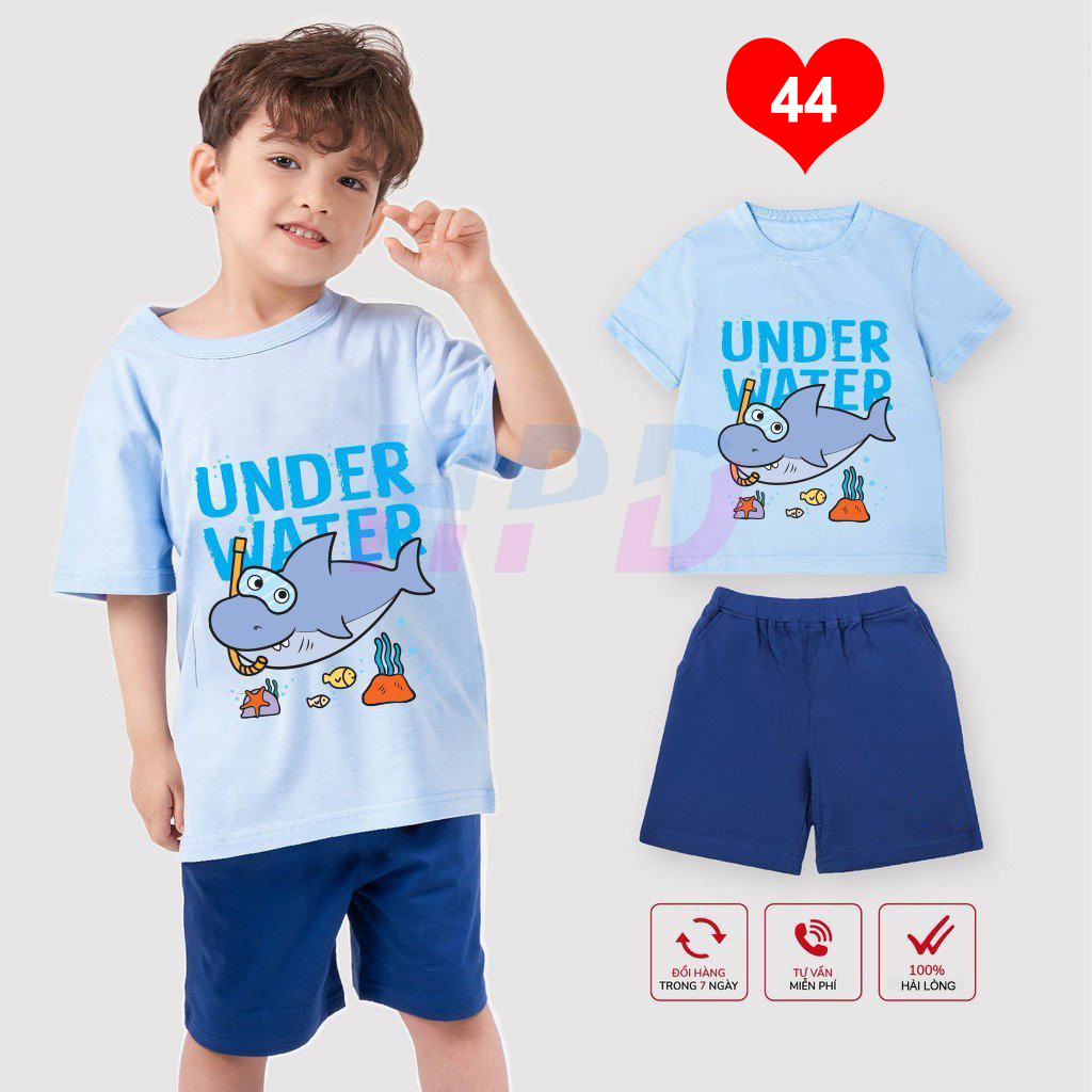 Bộ cotton cho bé mẫu 45 cam