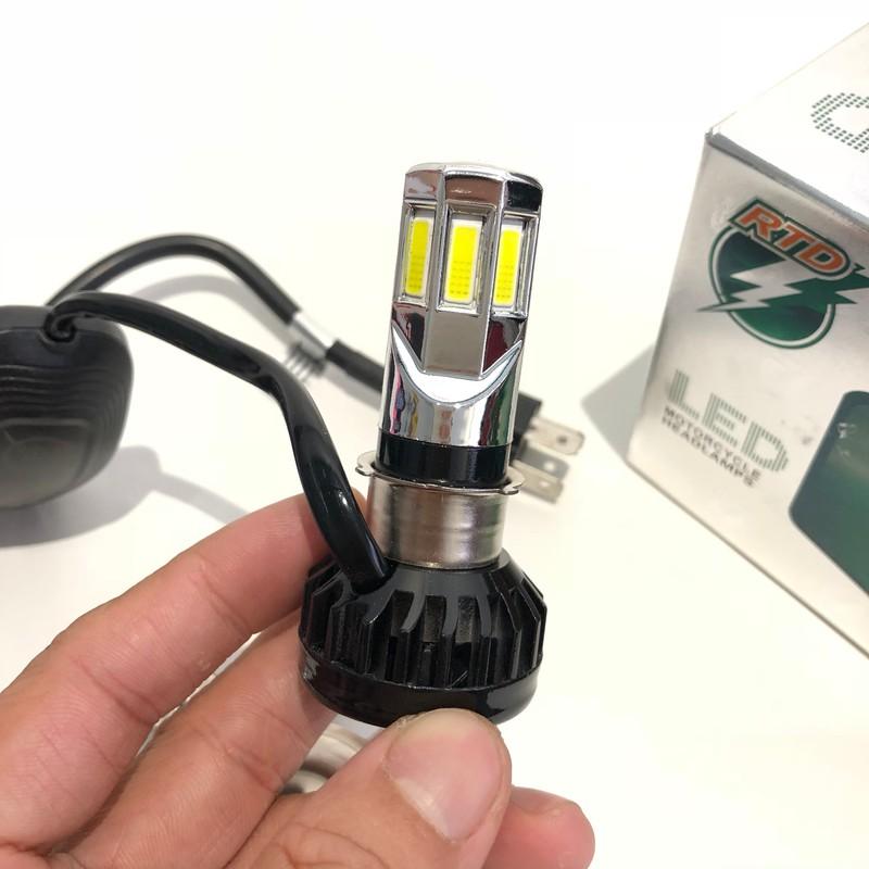 Bóng Đèn LED Xe Máy 6 TIM XỊN Siêu Sáng