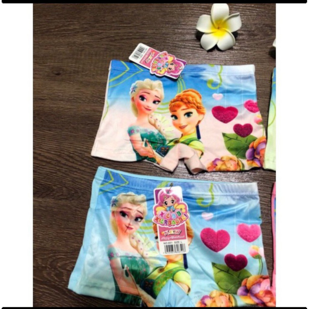 COMBO 5 Quần chíp đùi Elsa cực dễ thương cho bé gái