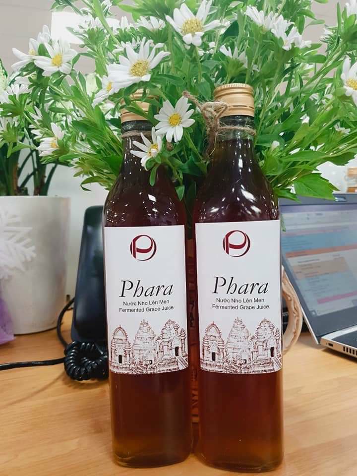 [HCM]Nước Nho Lên Men Cao Cấp PHARA - Ngon - Bổ - Sạch