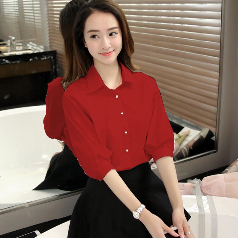 ÁO SƠ MI TAY LỠ PHỒNG CÁCH ĐIỆU