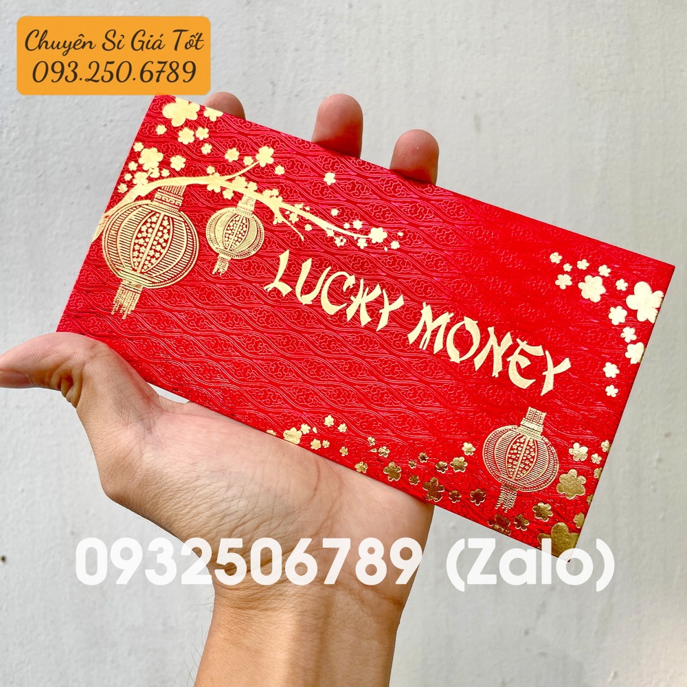Xấp 5 Bao Lì Xì Cao Cấp Năm 2025 , LUCKY