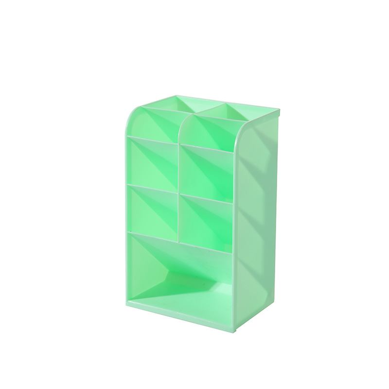 Kệ Nhựa 4-5-9 Ngăn Đựng Bút, Mỹ Phẩm, Đồ Trang Điểm, Đồ Dùng - Hộp Ống Cắm Bút Nhiều Ô Để Bàn