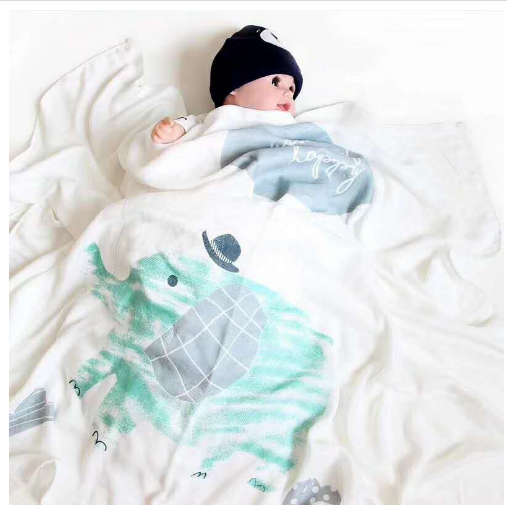 Chăn cotton lụa Aden size 1m x 1m2