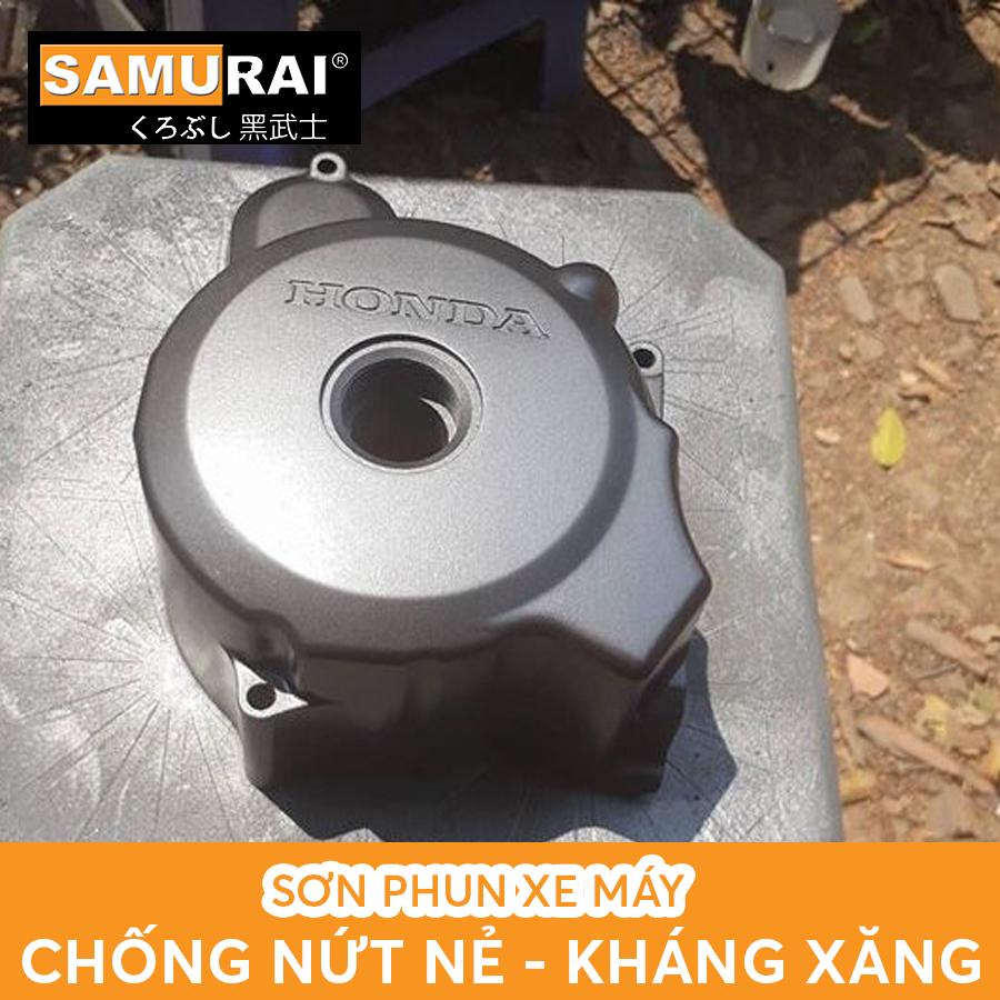 Chai sơn màu xám tối K414 sơn xịt Samurai