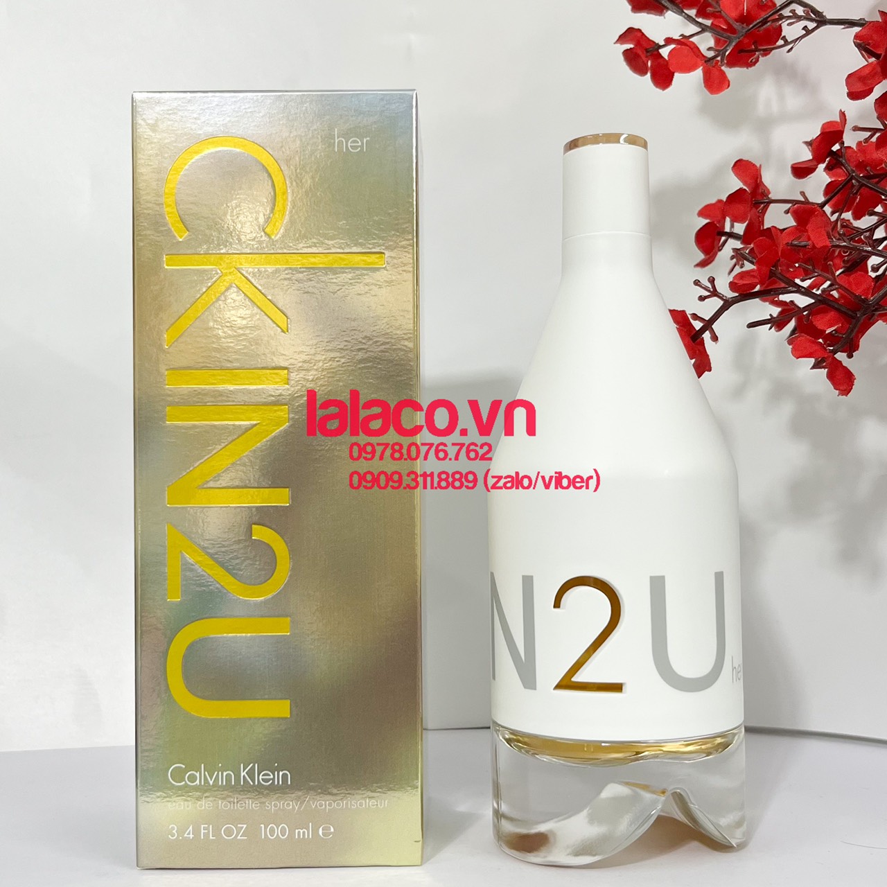Nước hoa nữ calvin klein ck in2u for her 100ml