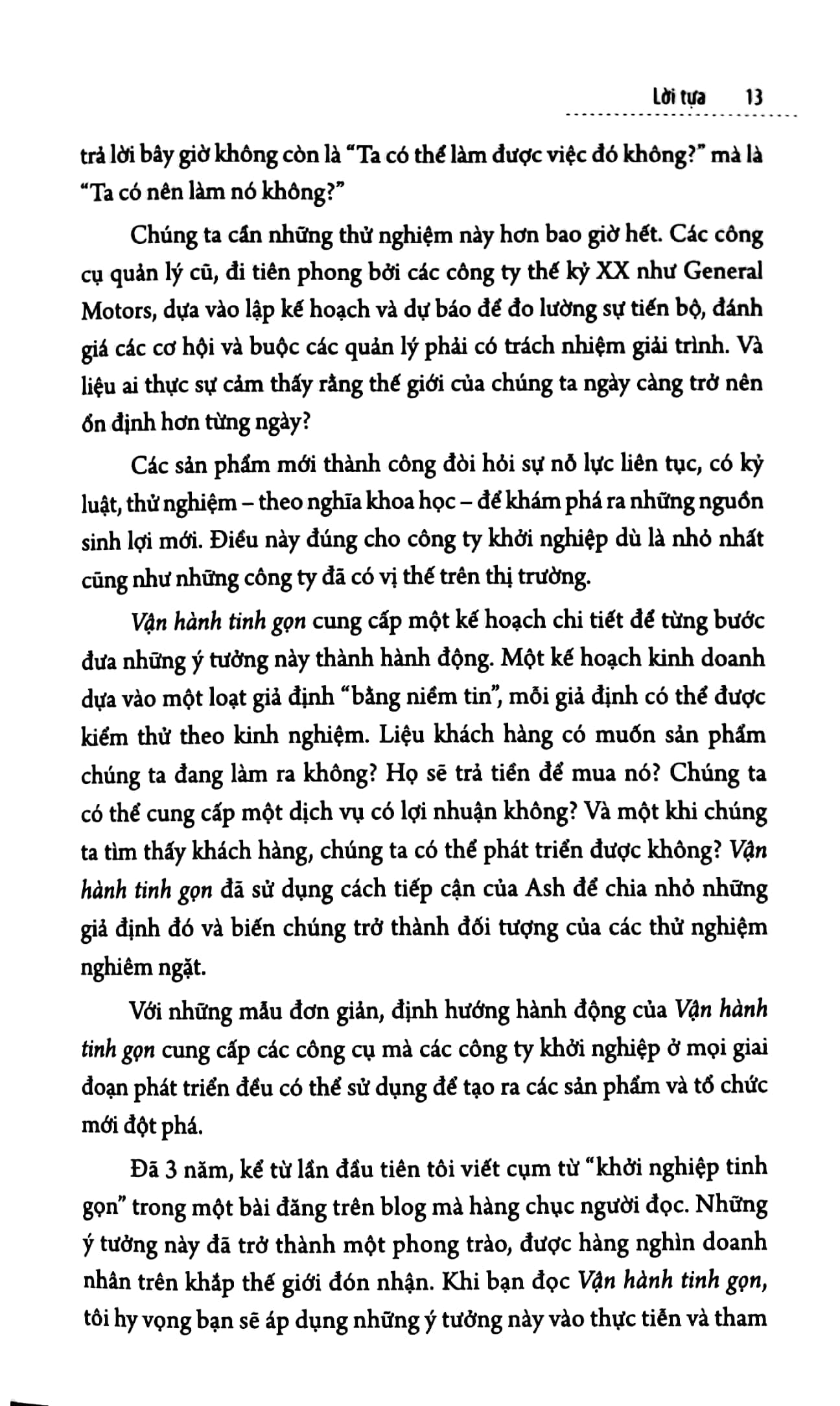 Sách Fahasa - Vận Hành Tinh Gọn