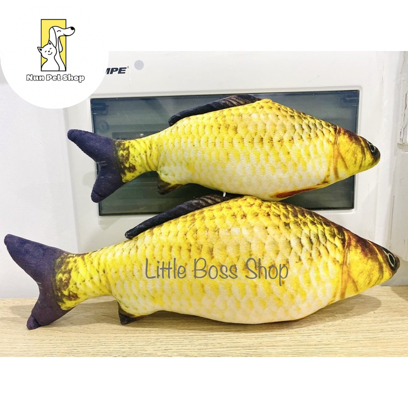 Catnip cho mèo hình cá 3D nhồi bông 🐟🐠