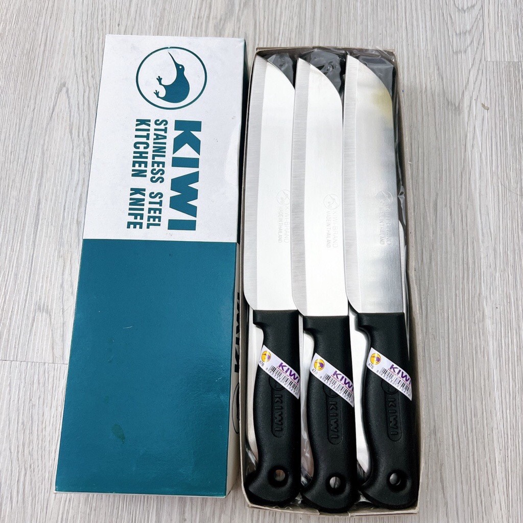 Dao thái lan Kiwi cán đen đủ size (19cm-34cm)