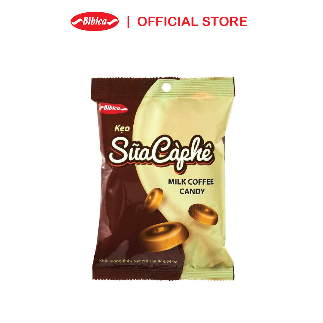 Combo 3 Kẹo Cứng Sữa Cà Phê Bibica 140g