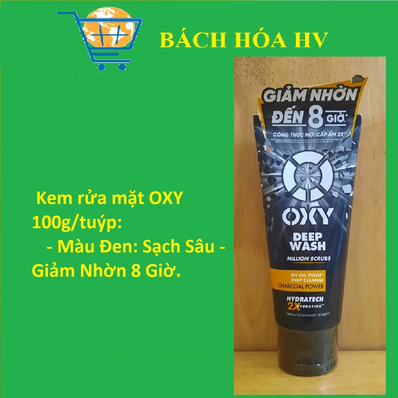 OXY Kem Rửa Mặt 100g - BACH HOA HV