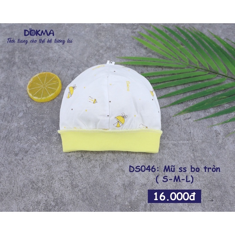 Mũ sơ sinh cotton Dokma