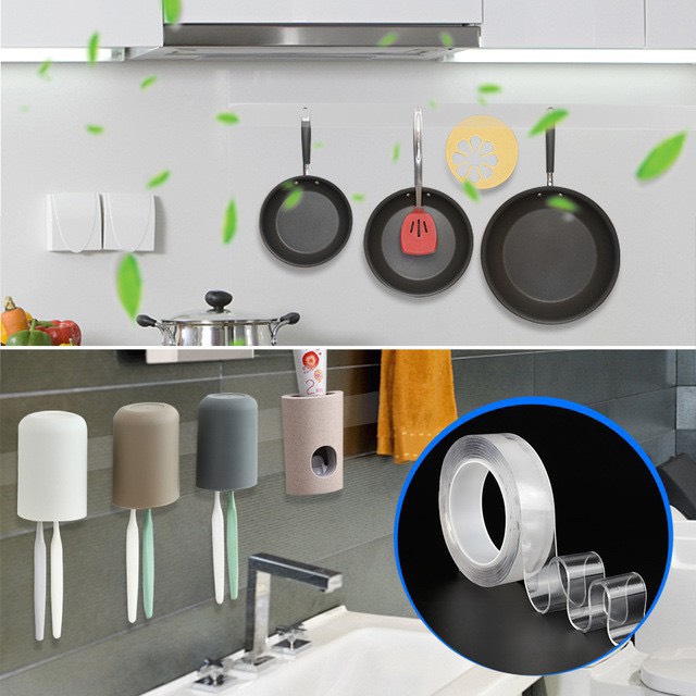 [HCM]0182 Băng Keo Đa Năng 2 Mặt Siêu Dính 3M