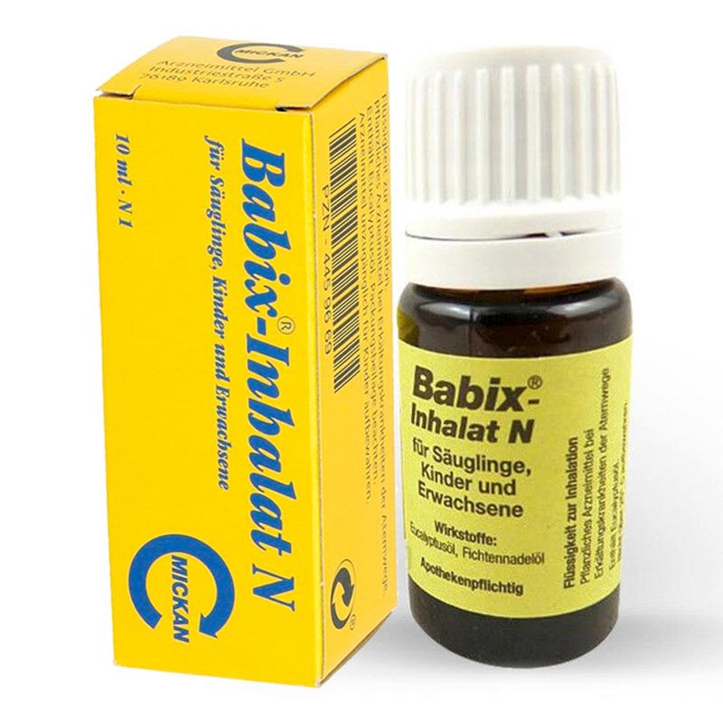 SET TINH DẦU CHỐNG CẢM BABIX CHO BÉ HÀNG ĐỨC