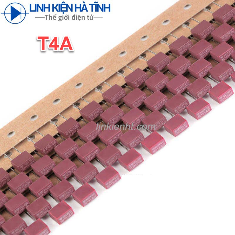 10 con cầu chì vuông 250v cầu chì t4a 4a
