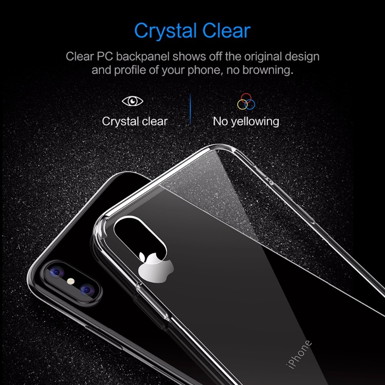 Ốp lưng dẻo trong suốt cho Iphone XS Max (Loại A+ Chống bẩn, chống ố vàng)