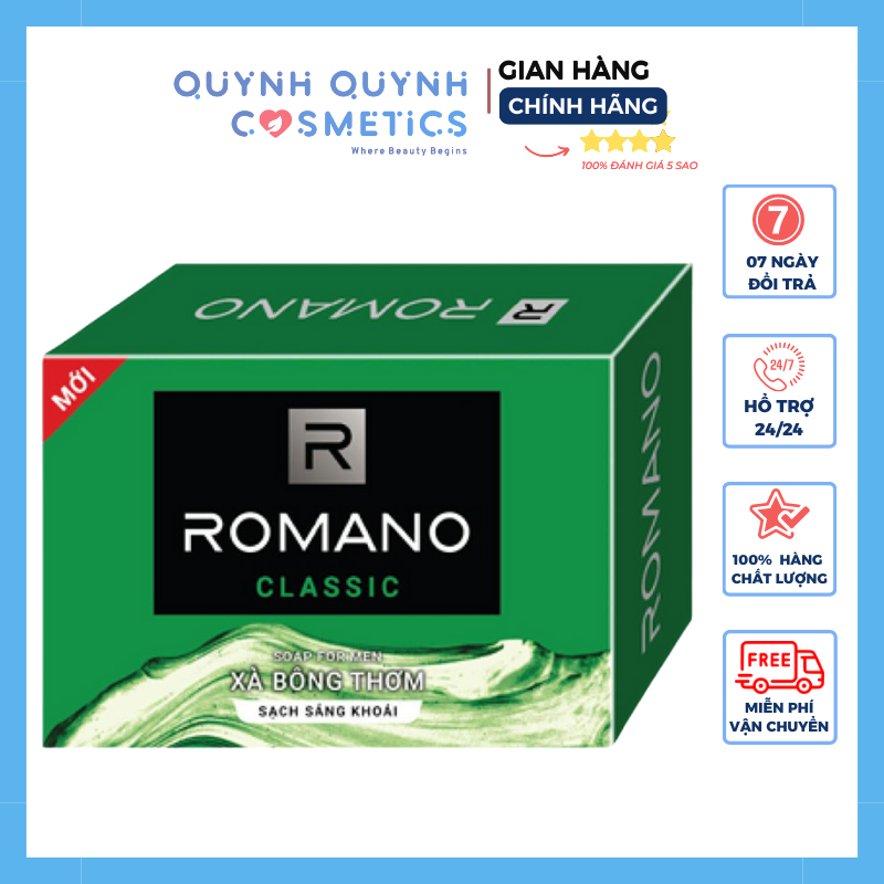 Sữa tắm Romano hương nước hoa 180g