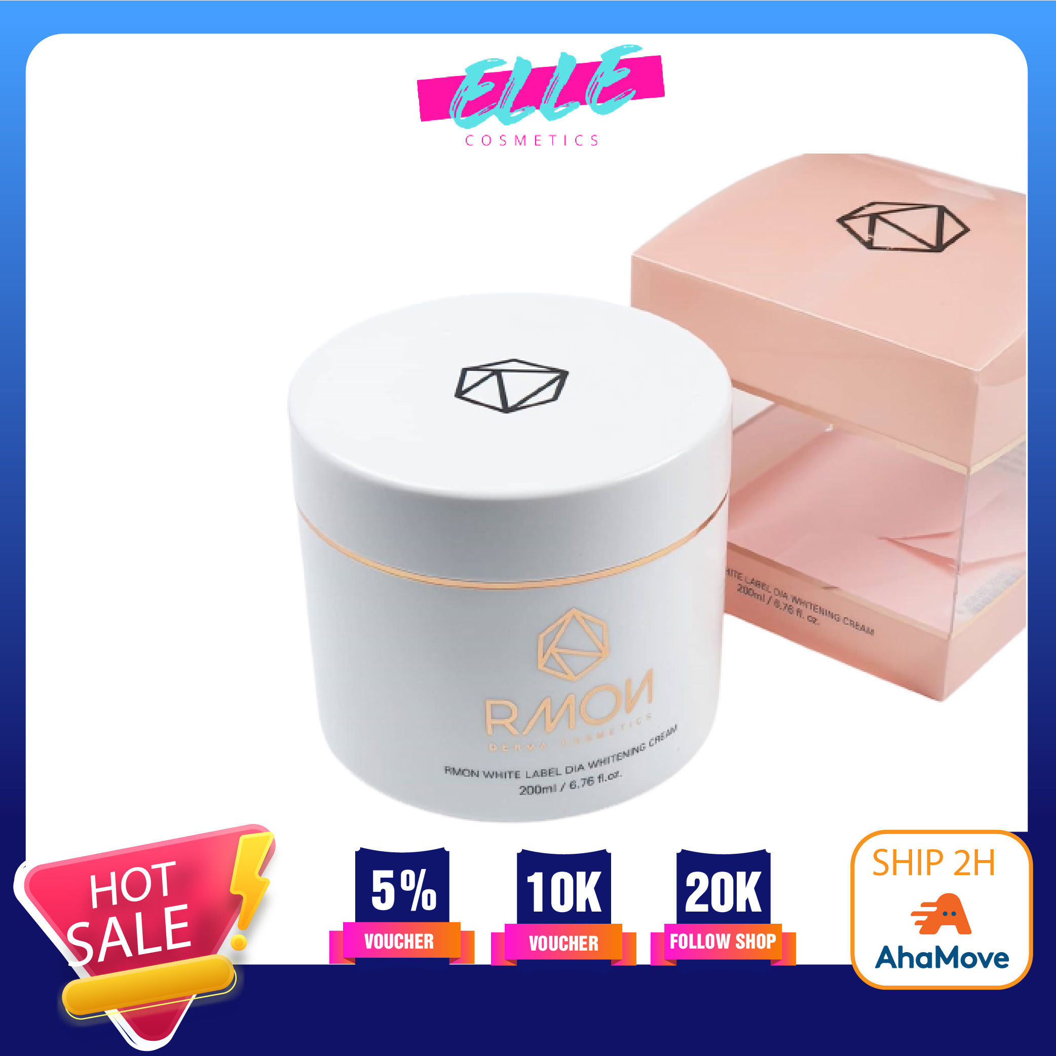 Kem dưỡng trắng da body RMON 200ml