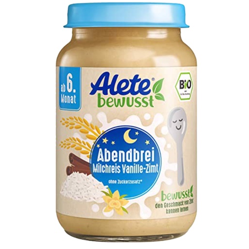 Dinh dưỡng đóng lọ giúp bé tăng cân Alete cho bé từ 5 tháng tuổi hàng nhập khẩu từ Đức [ĐI AIR]