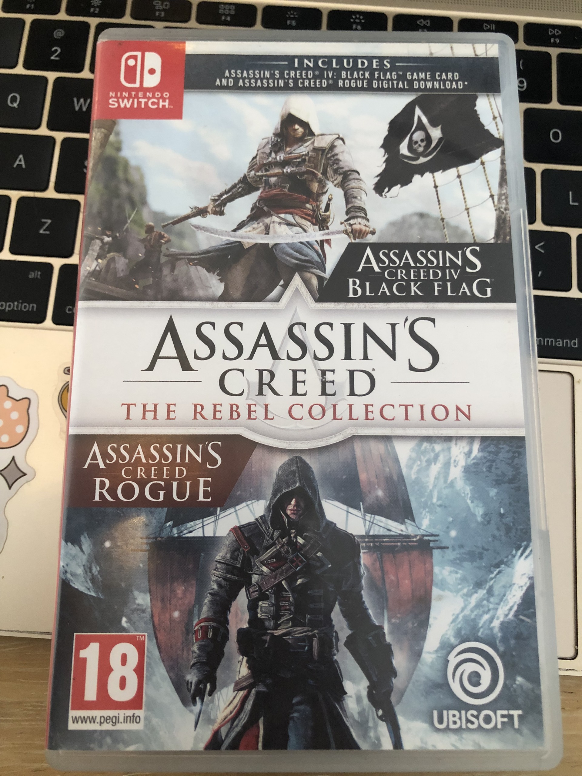 Thẻ game Nintendo ASSASSIN S CREED THE REBEL COLLECTION 2hand