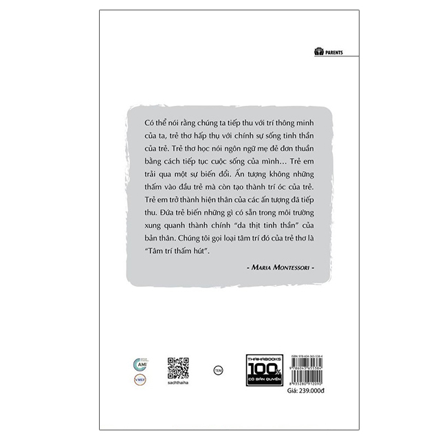 Sách - Tâm trí thấm hút - Thaihabooks