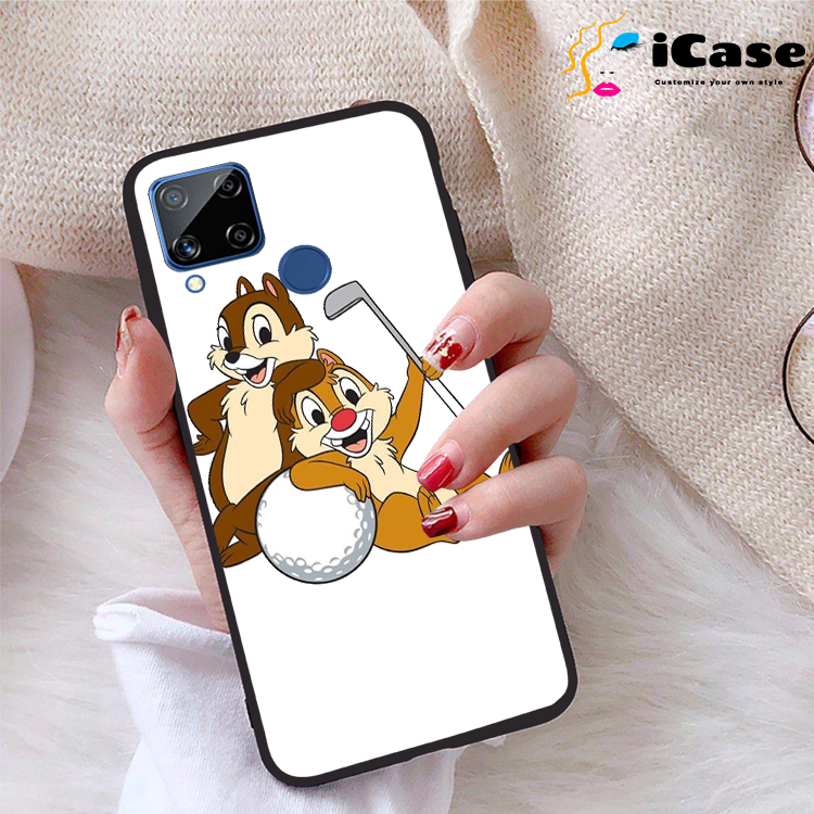 Ốp lưng Realme C15 viền dẻo TPU BST Mouse