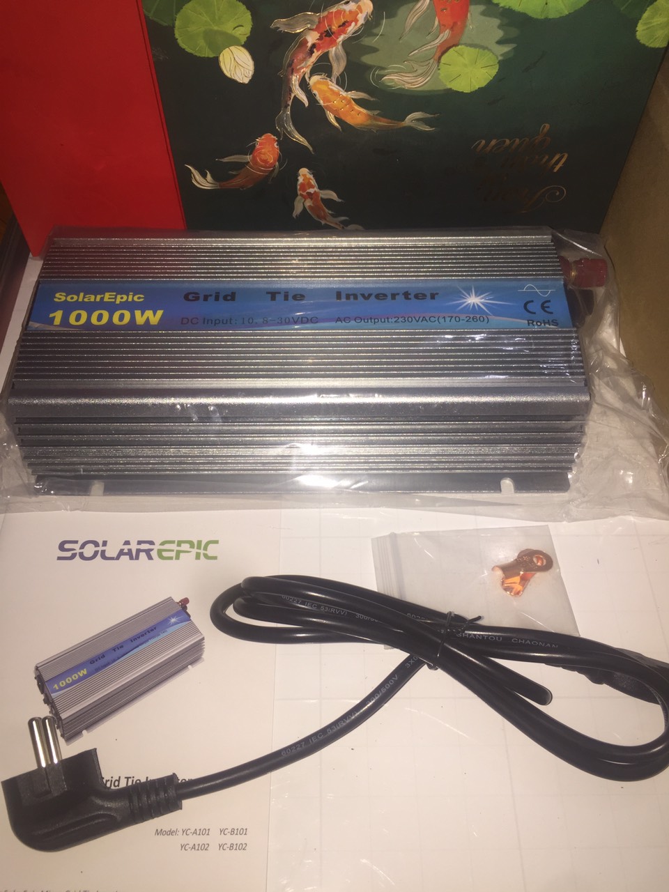 inverter hòa lưới- bộ hòa lưới 1000w 12v