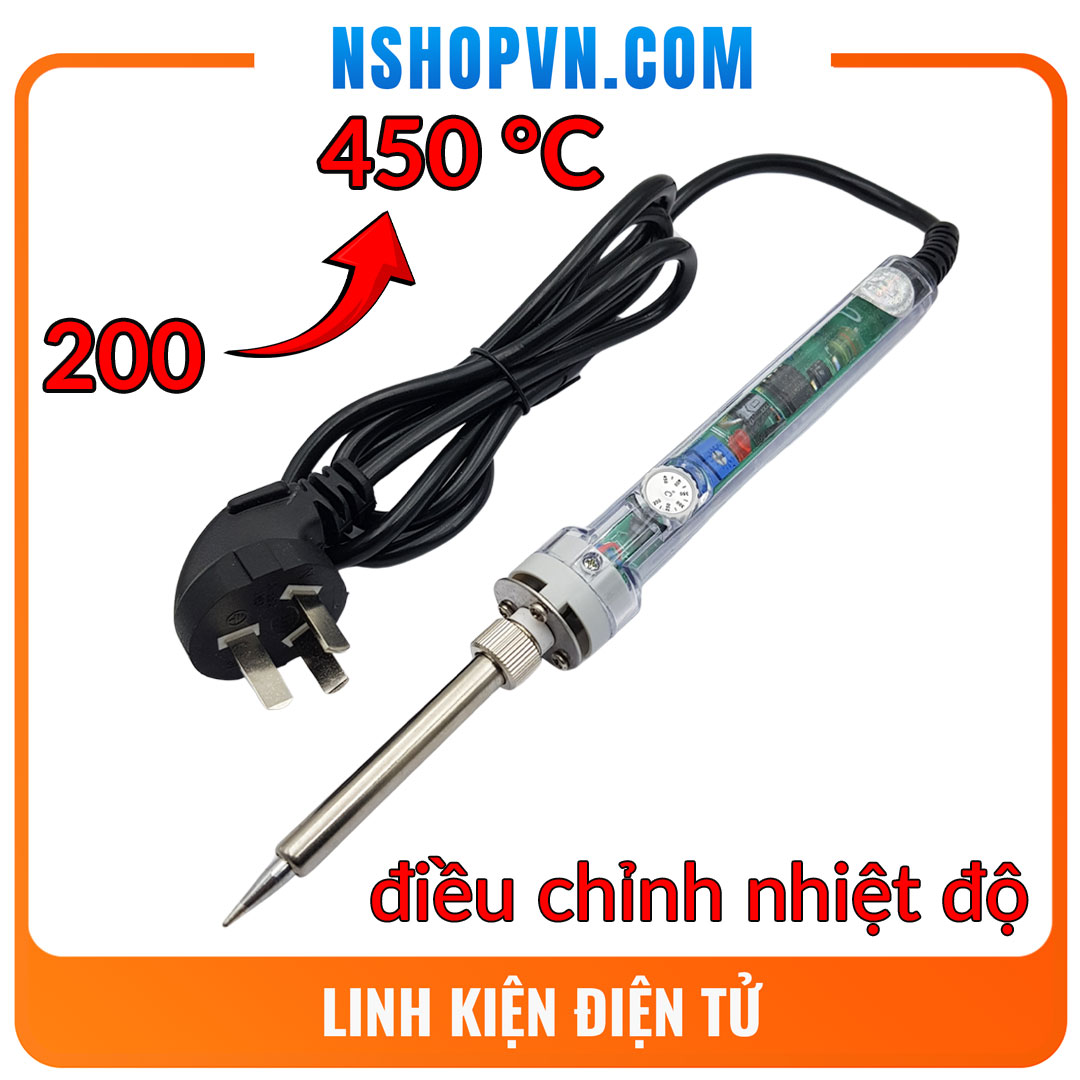 Mỏ hàn chì điều chỉnh nhiệt độ no.907 60w