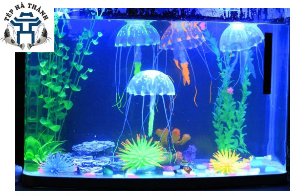 [Hoàn Tiền 10%] Sứa Biển Phát Sáng Trang Trí Bể Cá Cảnh, Bể Thủy Sinh