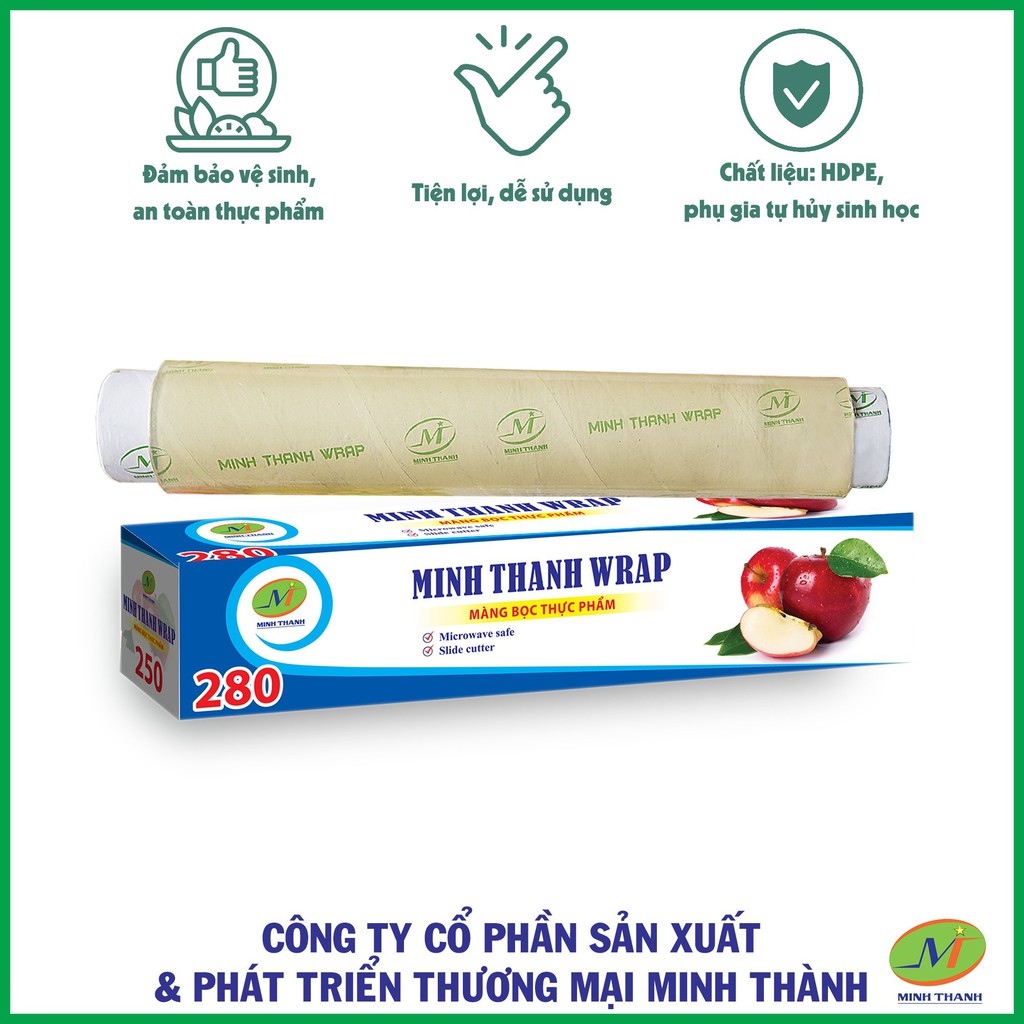 ◎ Màng bọc thực phẩm PVC Minh Thành