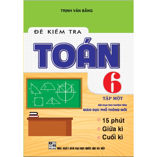 Sách - đề kiểm tra toán 6/1