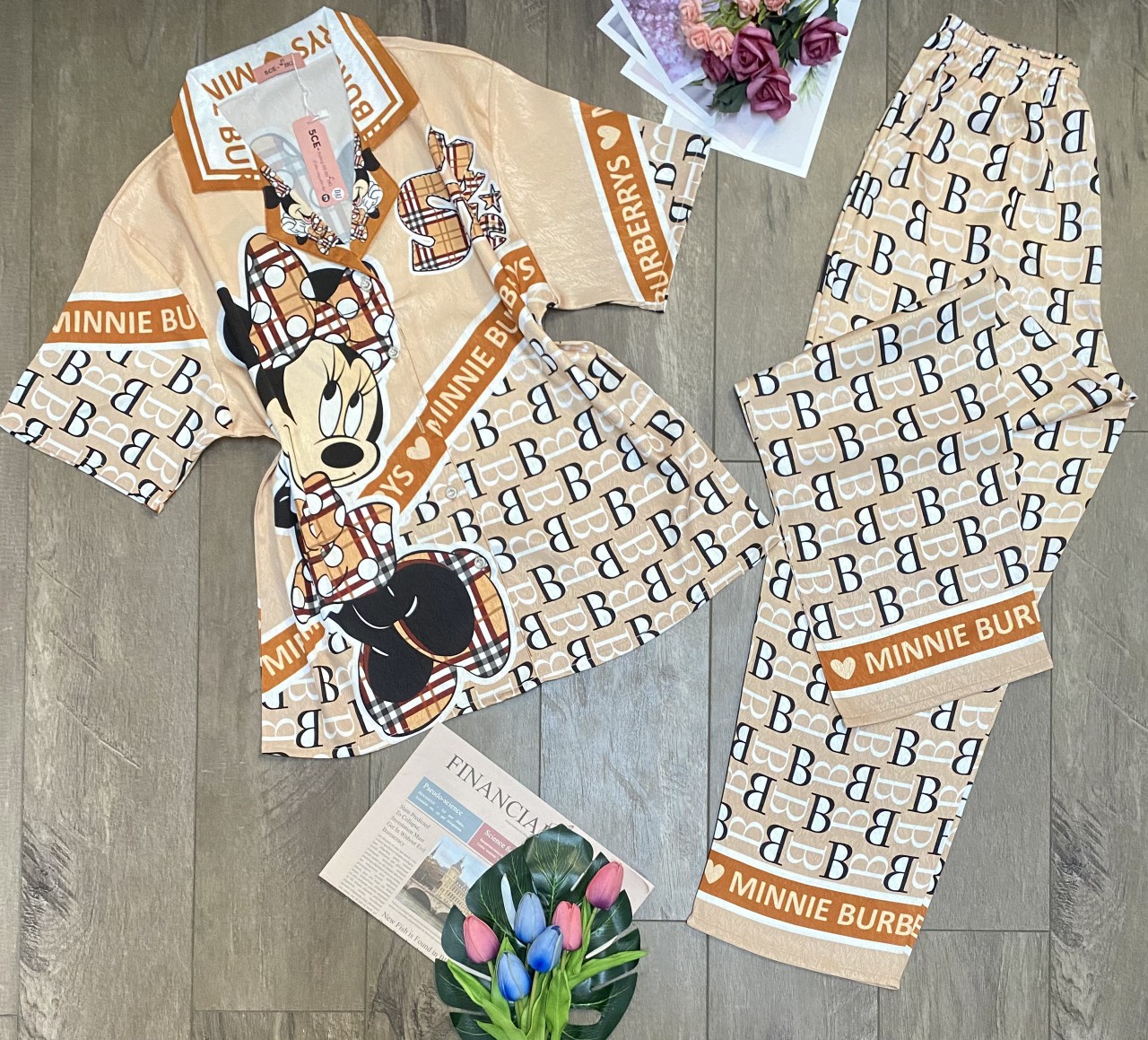 BIG SIZE (62 kg - 75kg) - Bộ Pyjama lụa xước ánh kim cao cấp (BIG SIZE : 62kg - 75 kg) HÀNG THIẾT KẾ MỚI.