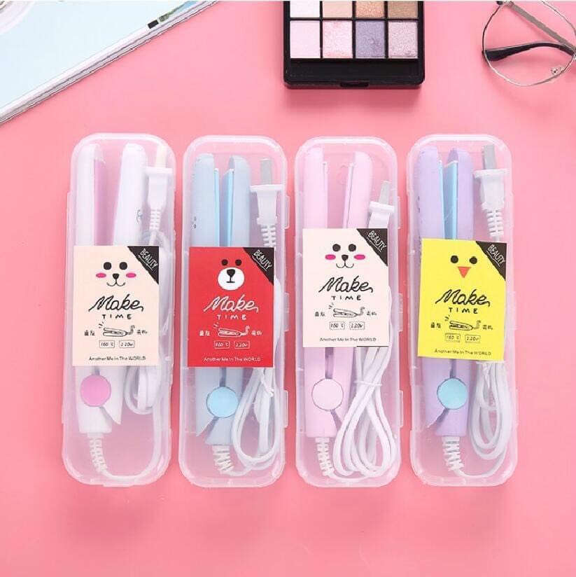 [ HÀNG TỐT- GIÁ RẺ ] MÁY UỐN DUỖI TÓC MINI HÌNH THÚ