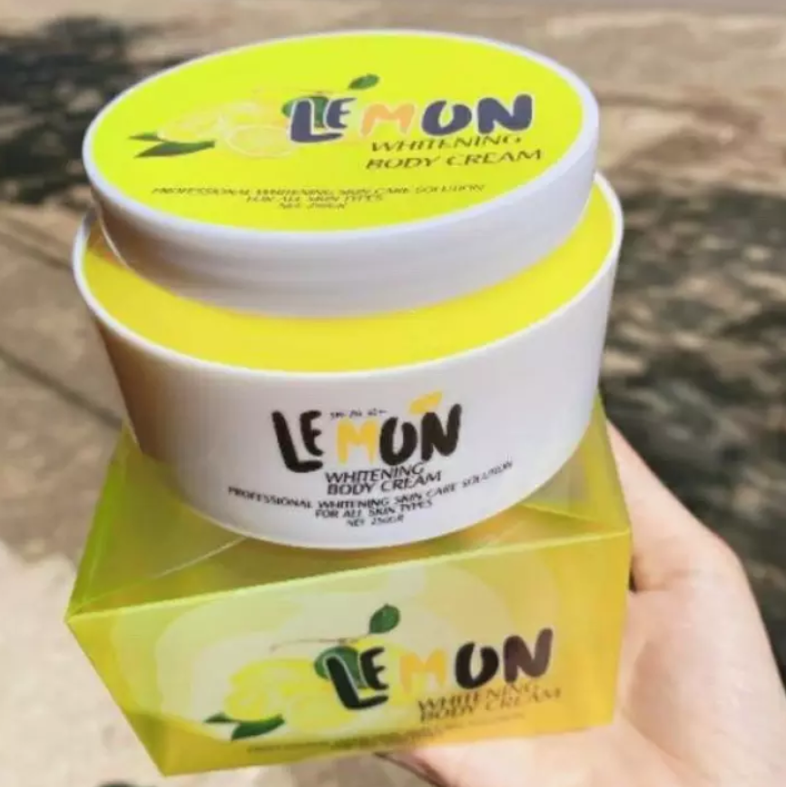 Kem body lemon chanh trắng da toàn thân 250ml