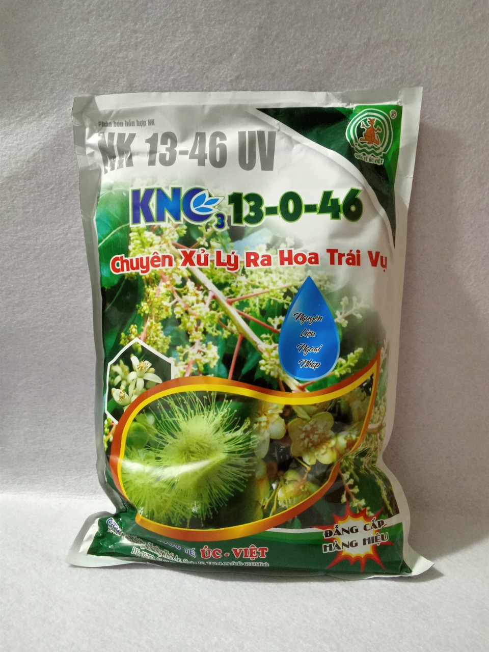Phân Kali Trắng Tinh Khiết - Kích ra hoa tập trung – Lớn Trái – Chắc Hạt – Ngọt Quả , Gói 2 kg