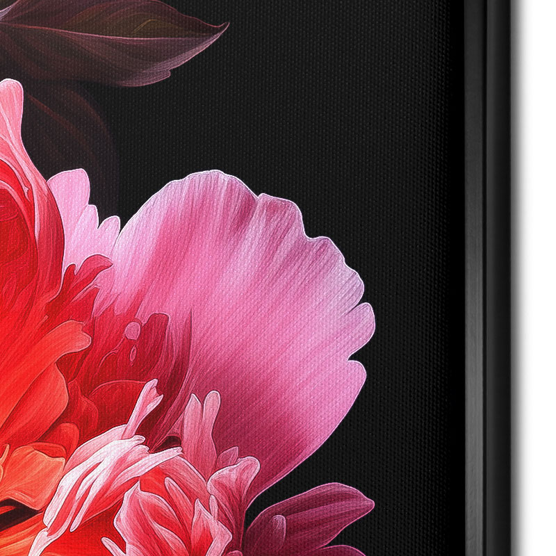 Tranh treo tường, dán tường Canvas, Mẫu Đơn. CGI-34