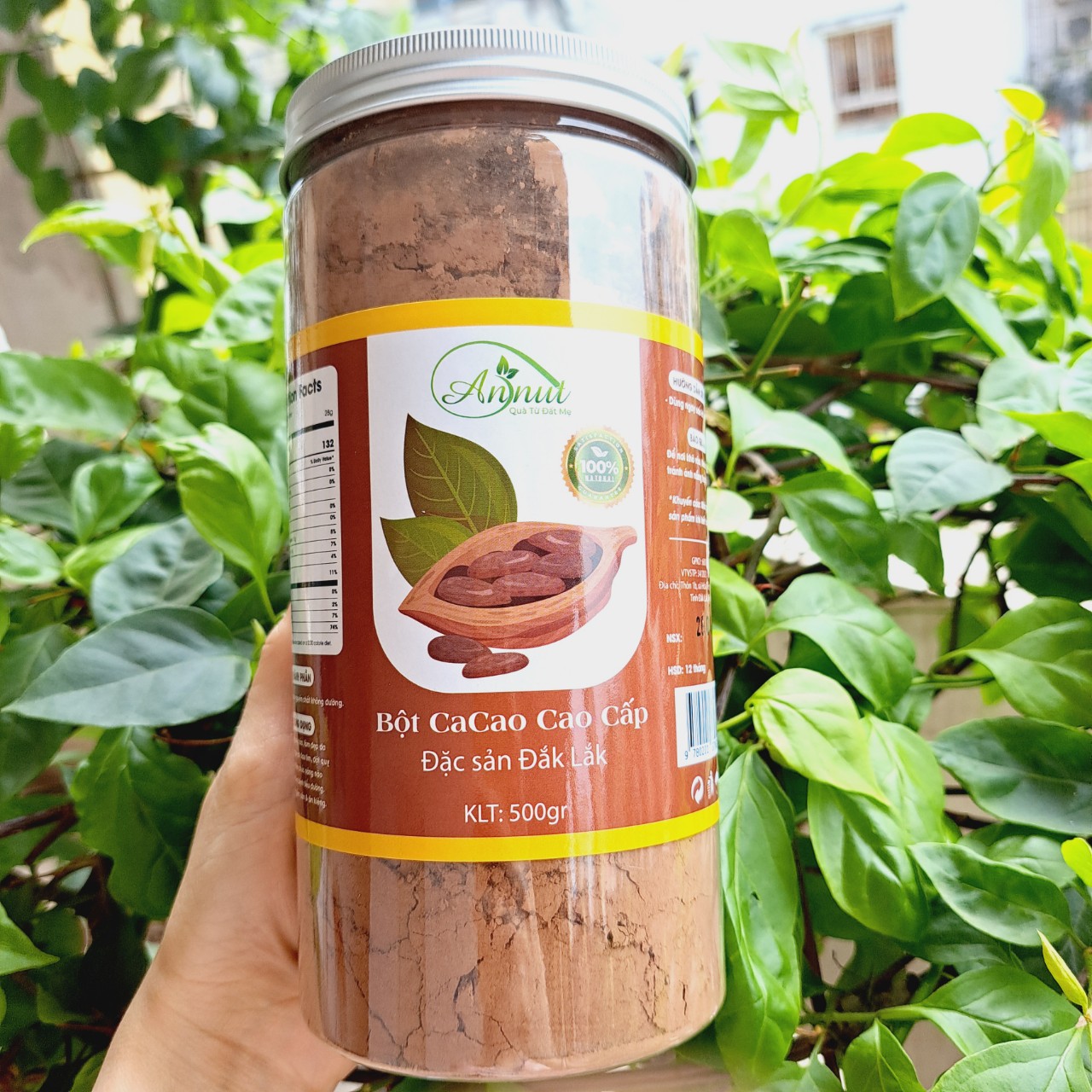 Bột Ca Cao nguyên chất ĐăkLăk ngon thơm đậm đà (BỘT CACAO LOẠI 1)