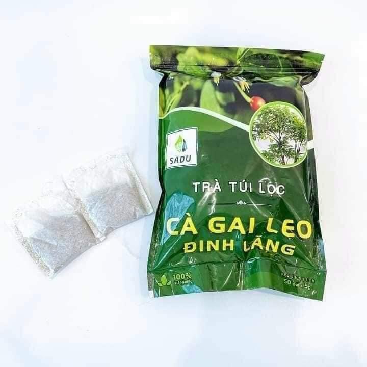 Cà gai leo đinh lăng Sadu mát gan, thanh lọc cơ thể, giúp lợi tiểu, tăng lưu thông máu 1kg (200 túi lọc)