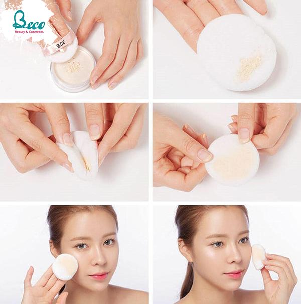 Phấn bột 3CE Satin Veil Loose Powder