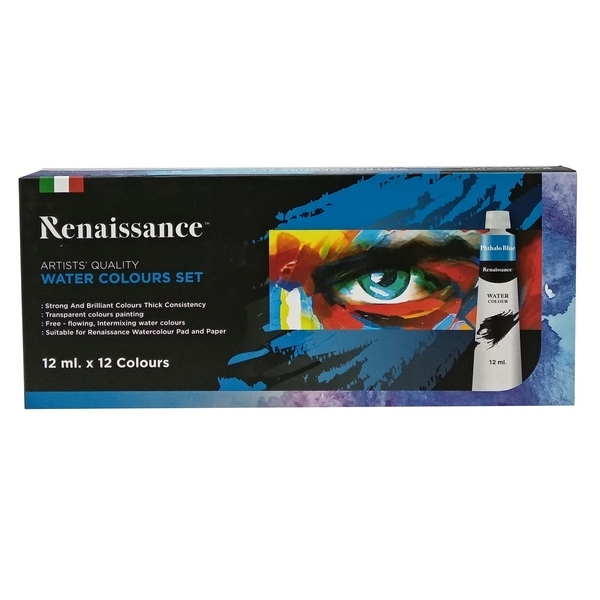 Bộ Màu Nước Renaissance 12ml