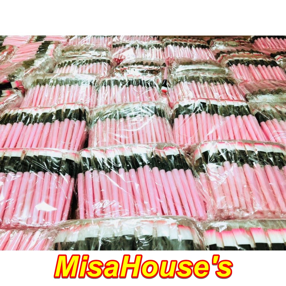 Combo 50 cọ quét mặt nạ cán hồng